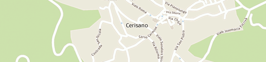 Mappa della impresa matragrano ottica snc di matragrano g e c a CERISANO