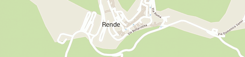 Mappa della impresa studio tecprovenzano c e m a RENDE