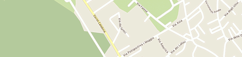 Mappa della impresa davoli vitaliano a CASTROVILLARI