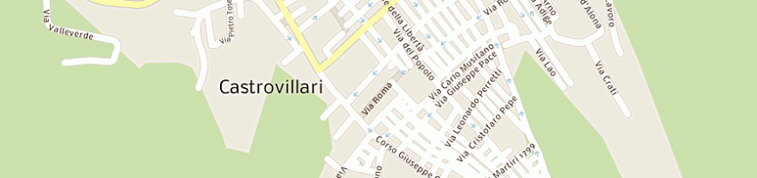 Mappa della impresa capano antonella a CASTROVILLARI