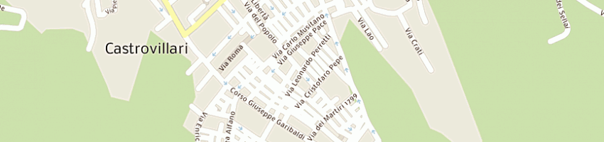 Mappa della impresa srl centropiu' a CASTROVILLARI
