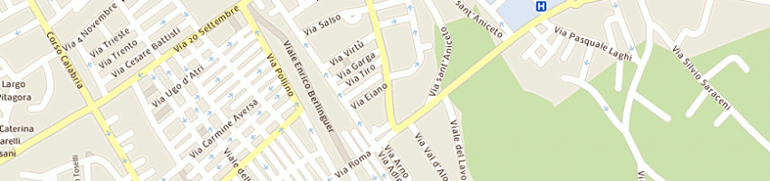 Mappa della impresa felicetti vincenzo a CASTROVILLARI