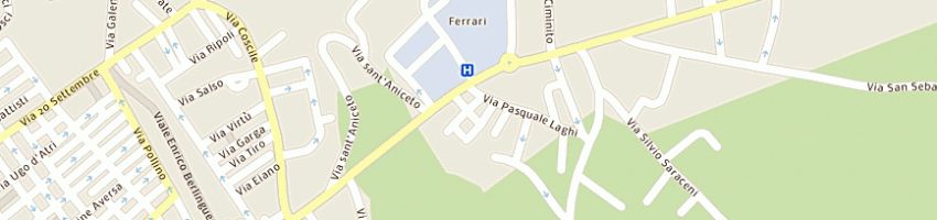Mappa della impresa leonetti giovanna  a CASTROVILLARI