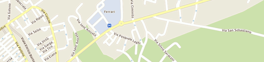 Mappa della impresa belfiore carmela a CASTROVILLARI