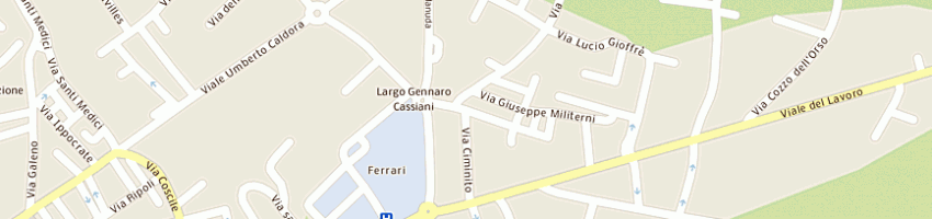 Mappa della impresa d'ingianna francesco a CASTROVILLARI