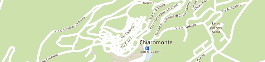 Mappa della impresa d'addiego srl a CHIAROMONTE