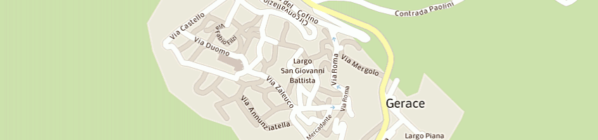 Mappa della impresa gratteri salvatore a GERACE