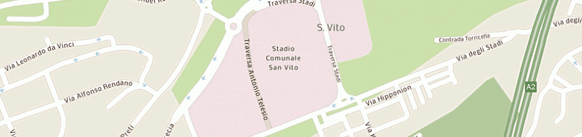 Mappa della impresa tecnosystem snc di gcarolei  a COSENZA
