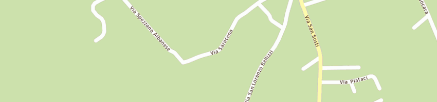 Mappa della impresa confezioni vip sas  a CASTROVILLARI