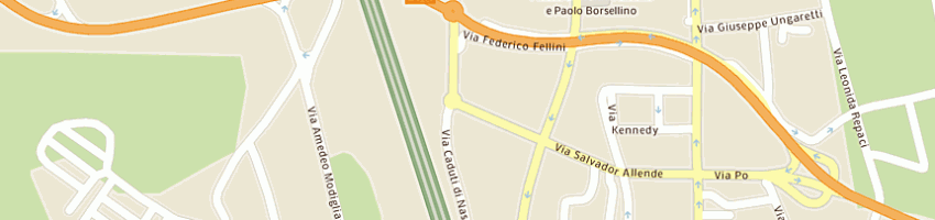 Mappa della impresa ricar srl  a RENDE