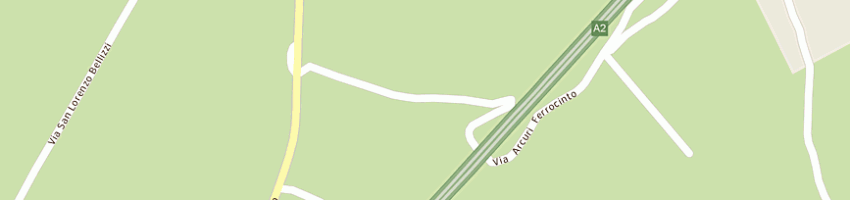 Mappa della impresa cantina sociale del vino del pollino srl  a CASTROVILLARI