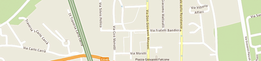 Mappa della impresa impianti tecnologici tropea srl  a RENDE