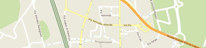 Mappa della impresa artes srl a RENDE