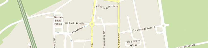 Mappa della impresa fait sas di a veltri e c  a RENDE