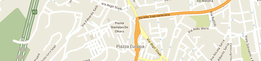 Mappa della impresa dolmen srl a COSENZA