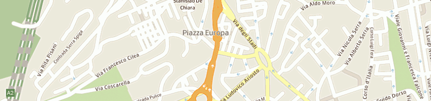 Mappa della impresa studio domus della drssa anna muto e c sas  a COSENZA