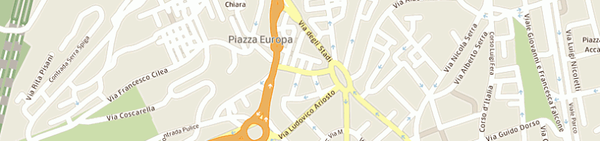 Mappa della impresa central parking sas di frontera e c a COSENZA