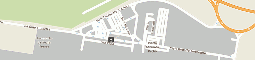 Mappa della impresa albacom spa  a LAMEZIA TERME