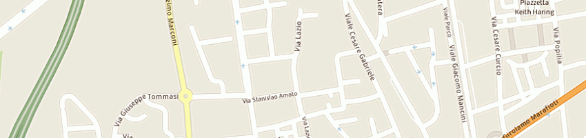 Mappa della impresa talarico filippo a COSENZA