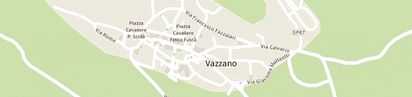 Mappa della impresa de caria francesco  a VAZZANO
