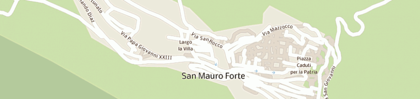 Mappa della impresa sammartino giuseppe a SAN MAURO FORTE