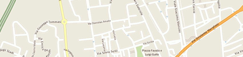Mappa della impresa autofficina di giordano gianfranco a COSENZA