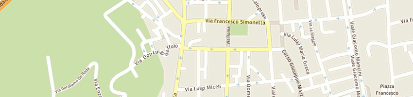 Mappa della impresa due express di bennardo eugenio a COSENZA