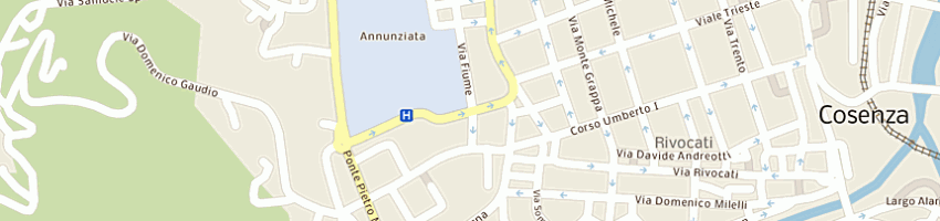 Mappa della impresa berardelli luigi antonio a COSENZA