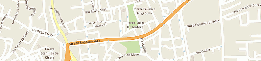 Mappa della impresa terzi francesco a COSENZA