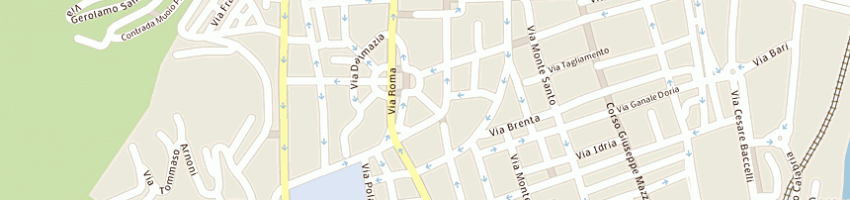 Mappa della impresa iacona diego a COSENZA