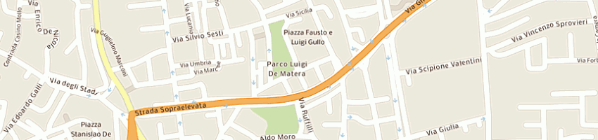 Mappa della impresa acri marcello a COSENZA