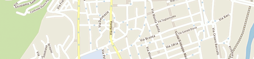Mappa della impresa panzardi domenico a COSENZA