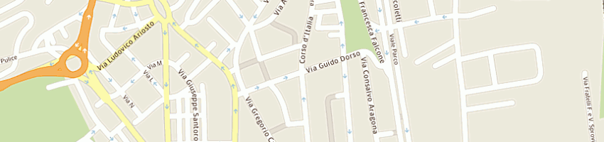 Mappa della impresa muglia raffaele a COSENZA