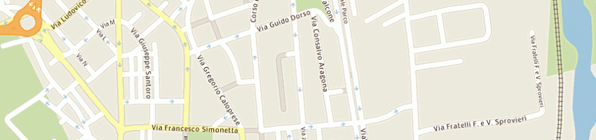 Mappa della impresa media service di lediaeva oxana a COSENZA