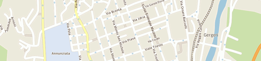 Mappa della impresa AUTOSCUOLA CURCIO SAS DI RUFFOLO V E C
