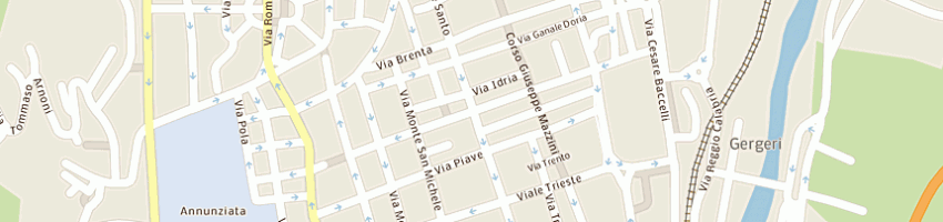 Mappa della impresa sirfin soc per l'informatica spa a COSENZA