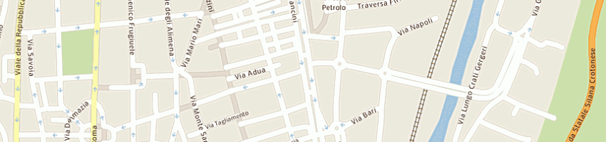 Mappa della impresa provincia  a COSENZA