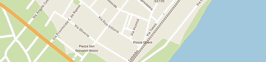 Mappa della impresa calarco francesco a LOCRI