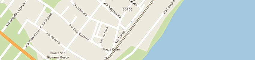 Mappa della impresa alia giuseppe a LOCRI