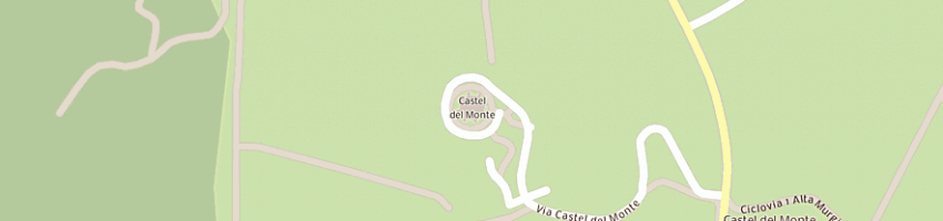 Mappa della impresa bernardoni sergio a CASTEL DEL MONTE
