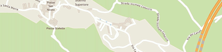 Mappa della impresa poste e telecomunicazioni  a SIDERNO