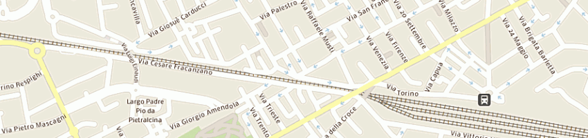 Mappa della impresa di cuonzo michele a BARLETTA