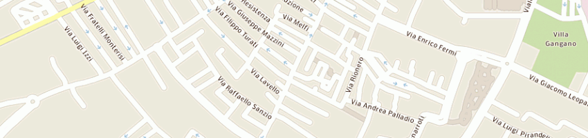 Mappa della impresa confezioni palladio a BARLETTA