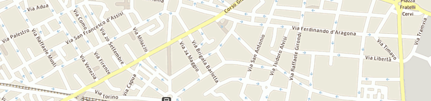 Mappa della impresa dargenio giuseppe a BARLETTA