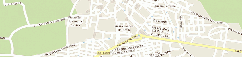 Mappa della impresa pileggi giorgio a LAMEZIA TERME