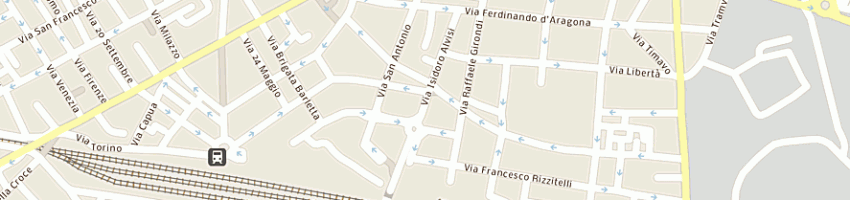 Mappa della impresa tolomeo vincenzo a BARLETTA