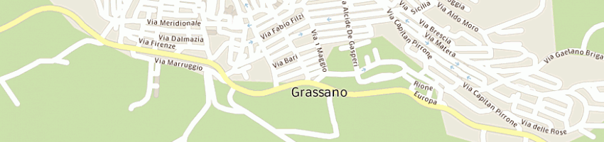 Mappa della impresa studio cinque associato a GRASSANO