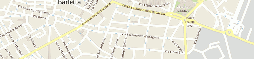 Mappa della impresa canfora luigi a BARLETTA