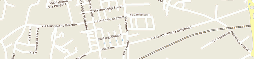 Mappa della impresa comune di lamezia terme a LAMEZIA TERME