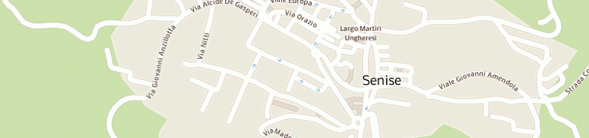 Mappa della impresa banca di credito cooperativo del pollino soccoopa rl a SENISE